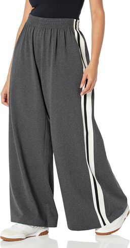 Norma Kamali Women's Side Stripe Boyfriend Sweatpant in Saudi Arabia