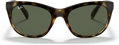 Ray-Ban Woman Sunglasses Black Frame, Dark Green Lenses, 56MM in Saudi Arabia