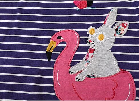 Geeda Toddler Girl Summer Slip Dress Daily Wear Cute Cartoon Pattern Baby Girl Casuals Dress Cotton in Saudi Arabia