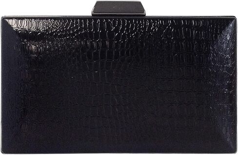 JNB Women's Metallic Material Hard Case Evening Party Clutch in Saudi Arabia