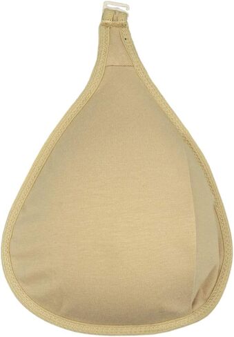Macimiu 2Pcs Hook Silicone Breast Protective Pockets Sleeves Cotton Pocket Bag for Mastectomy Fake Breast in Saudi Arabia
