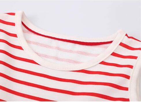 Geeda Toddler Girl Summer Slip Dress Daily Wear Cute Cartoon Pattern Baby Girl Casuals Dress Cotton in Saudi Arabia