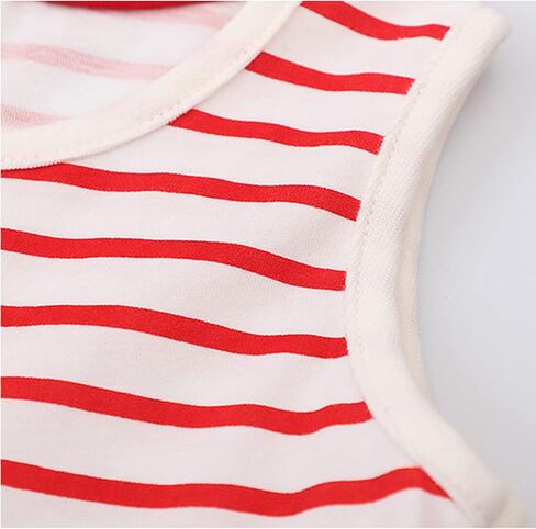 Geeda Toddler Girl Summer Slip Dress Daily Wear Cute Cartoon Pattern Baby Girl Casuals Dress Cotton in Saudi Arabia