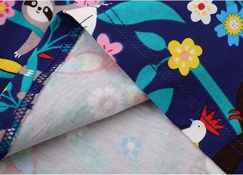 Geeda Toddler Girl Summer Slip Dress Daily Wear Cute Cartoon Pattern Baby Girl Casuals Dress Cotton in Saudi Arabia