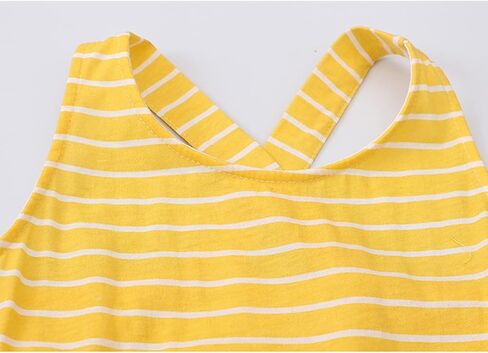 Geeda Toddler Girl Summer Slip Dress Daily Wear Cute Cartoon Pattern Baby Girl Casuals Dress Cotton in Saudi Arabia