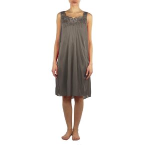 JOTW Silky Lace Accent Sheer Nightgowns - Medium to 5X Available