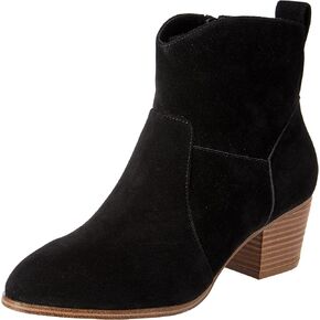 Amazon Essentials Women's Western Ankle Boots with Block Heel in Kuwait