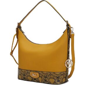MKF Collection Shoulder Bag for Women, Vegan Leather Hobo Fashion Handbag Messenger Purse in Kuwait