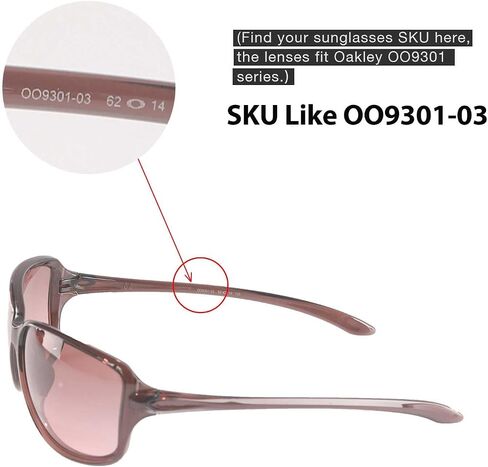 Walleva Black Polarized Replacement Lenses For Oakley Cohort Sunglasses in Saudi Arabia