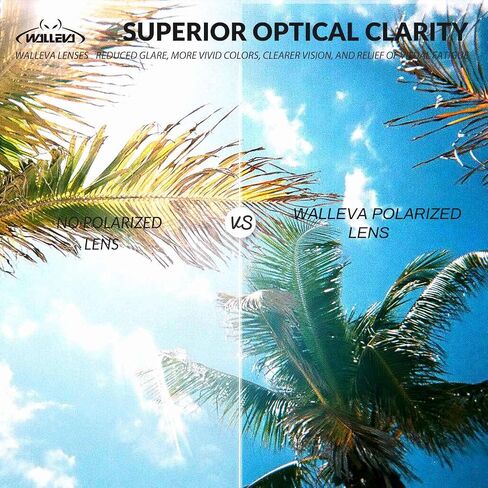 Walleva Black Polarized Replacement Lenses For Oakley Cohort Sunglasses in Saudi Arabia