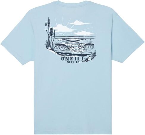 O'NEILL Men's Wave Logo T-Shirt - Comfortable Graphic Tees for Men - Screen Printed Short Sleeve Shirt in Saudi Arabia