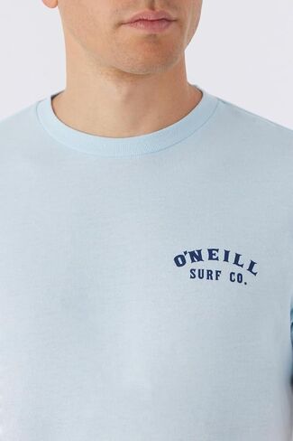 O'NEILL Men's Wave Logo T-Shirt - Comfortable Graphic Tees for Men - Screen Printed Short Sleeve Shirt in Saudi Arabia