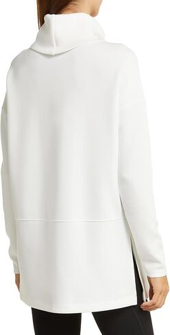 Chipany Women Casual Mock Neck Drawstring Long Sleeve Sweatshirt Air Essentials Pullover Top in Kuwait