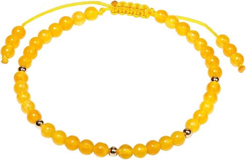 Jewever Gemstone Bracelet for Women Crystals and Healing Stones Beaded Stone Chakra Bracelets Healing Energy Crystal Jewelry Gifts Adjustable 4mm in Saudi Arabia