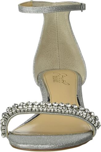 Jewel Badgley Mischka Lora Low Wedge Sandals in Kuwait