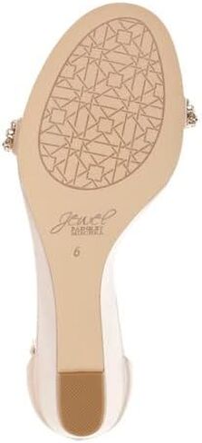 Jewel Badgley Mischka Lora Low Wedge Sandals in Kuwait