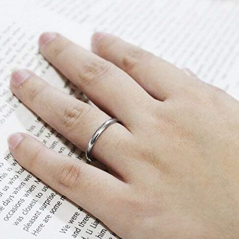 SILVERLINE JEWELRY 2mm Stainless Steel Prime Comfort Fit Unisex Wedding Band Ring, Sizes 5-13 w/Gift Pouch in Kuwait