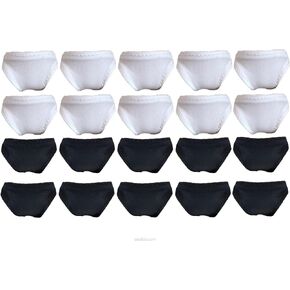 مجموعة ملابس Eledoll العصرية لملابس الدمية الأنيقة مقاس 12 بوصة، ملابس داخلية سوداء/بيضاء، 20 قطعة in Kuwait