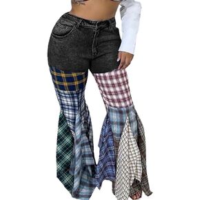 EQQZD Women Fringe Pants High Waist Tassle Side Leggings Long Pants Skinny Joggers Sweatpants