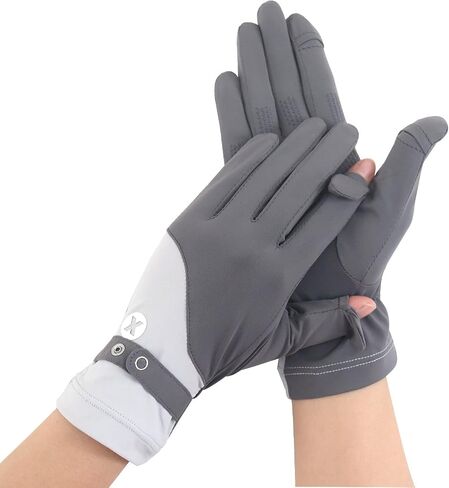 CAMSTIC Women's UPF 50+ Summer Sun Protection Touchscreen Driving Gloves in Saudi Arabia