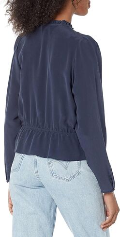 Joie Womens Women's Joie Willow TOP, Navy Blazer, Large in Saudi Arabia