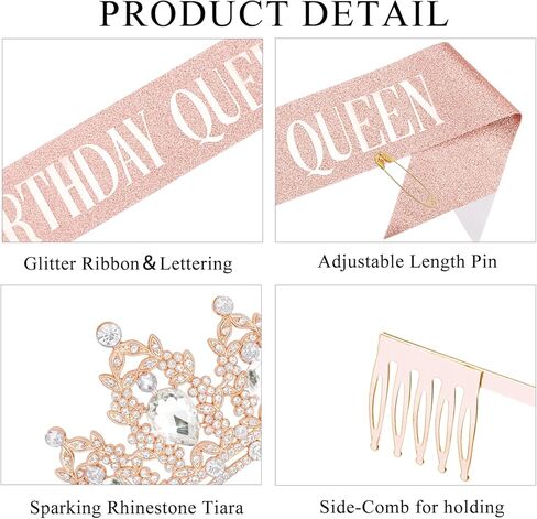 KICOSY الأحمر عيد ميلاد تاج عيد ميلاد فتاة وشاح عيد ميلاد تاج للفتيات عيد ميلاد وشاح للنساء عيد ميلاد تاج ووشاح زينة عيد ميلاد سعيد للنساء هدايا عيد ميلاد للنساء الصداقة in Kuwait