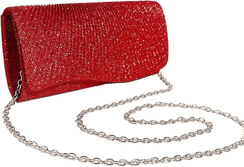 محفظة بمقبض أحمر لامع للنساء في حفلات الزفاف المسائية in Kuwait