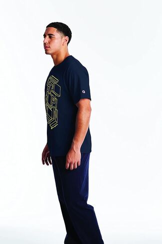 Champion Men's Classic T-Shirt, Building Blocks in Saudi Arabia