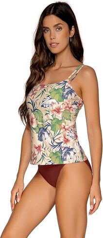 سترة سباحة Sunsets Taylor Tankini، Island Life، 36DD in Kuwait