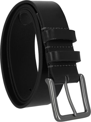 Black Oak Colonial Belt Company Men's Made in The USA Casual Leather Jean Belt in Saudi Arabia