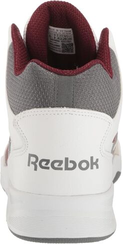 Reebok Men's Royal BB4500 HI-2 Sneaker, White/Classic Maroon/Pure Grey, 9 in Saudi Arabia