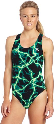 The Finals Women's Electric Super V-Back Swimsuit in Saudi Arabia