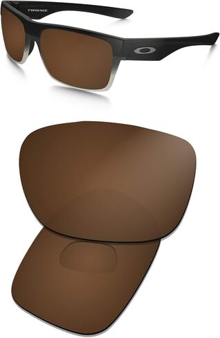 Prizo Polarized Replacement Lenses for Oakley Twoface Sunglasses OO9189 in Saudi Arabia