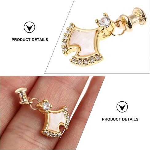 Hemobllo Silicone Watch Band Charm Rhinestone Bear Nail Studs Watch Strap Keeper DIY Watch Decor for Silicone Smartwatch Band in Saudi Arabia