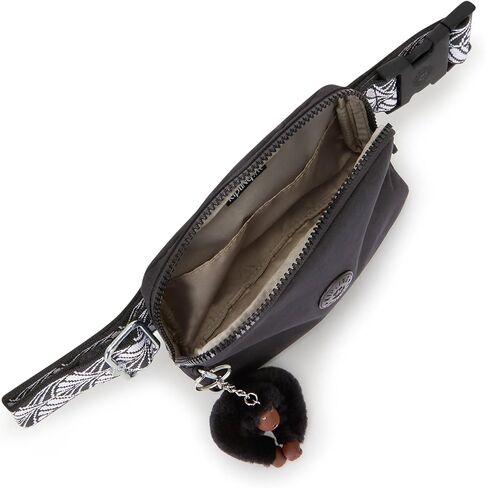 Kipling Dierdre Waist Pack Jet Black Sc Web in Saudi Arabia