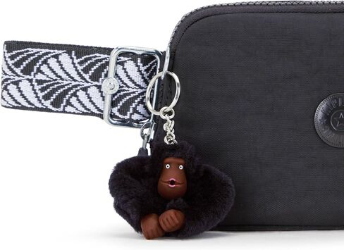 Kipling Dierdre Waist Pack Jet Black Sc Web in Saudi Arabia