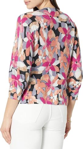 NIC+ZOE Women's Glowing Petals 4-Way Cardigan in Saudi Arabia