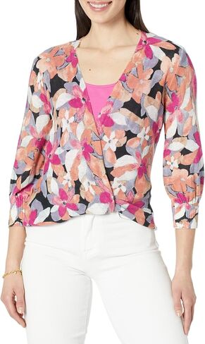 NIC+ZOE Women's Glowing Petals 4-Way Cardigan in Saudi Arabia