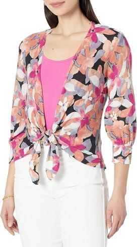 NIC+ZOE Women's Glowing Petals 4-Way Cardigan in Saudi Arabia