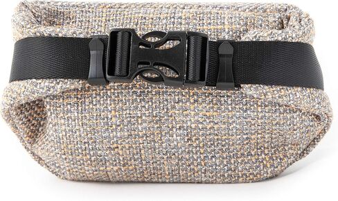 Dime Bags - Stash Pack Hemp Waist Pack - Small Hipster Fanny Pack with Adjustable Strap (Aqua) in Saudi Arabia