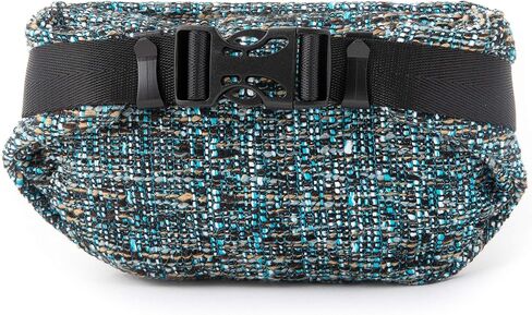Dime Bags - Stash Pack Hemp Waist Pack - Small Hipster Fanny Pack with Adjustable Strap (Aqua) in Saudi Arabia