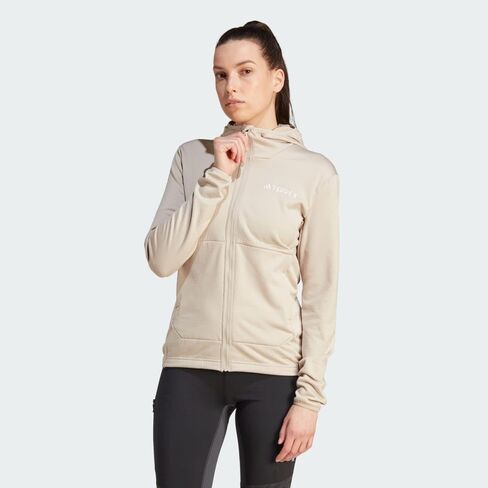 adidas Women's Terrex Xperior Light Fleece Hooded Jacket in Saudi Arabia