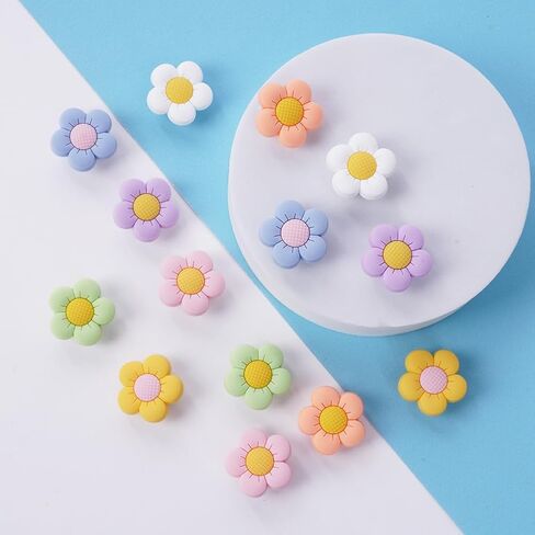 سحر الأحذية جرلي auauy للأطفال، سحر الزهور للفتيات امرأة، لطيف سحر الملحقات الأحذية للأحذية حمل الحقائب سوار معصمه زينة الحفلات، عيد ميلاد، عيد الفصح، هدايا عيد الميلاد in Kuwait