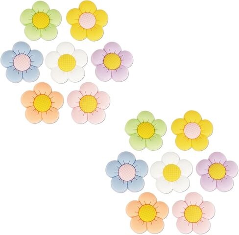 سحر الأحذية جرلي auauy للأطفال، سحر الزهور للفتيات امرأة، لطيف سحر الملحقات الأحذية للأحذية حمل الحقائب سوار معصمه زينة الحفلات، عيد ميلاد، عيد الفصح، هدايا عيد الميلاد in Kuwait