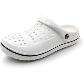 Amoji Unisex Clogs Garden Shoes Slip On Sandals CL8818