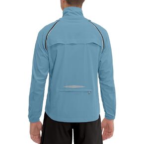 Little Donkey Andy Men's Quick-dry Running Jacket, Convertible UPF 50+ Cycling Jacket Windbreaker with Removable Sleeves