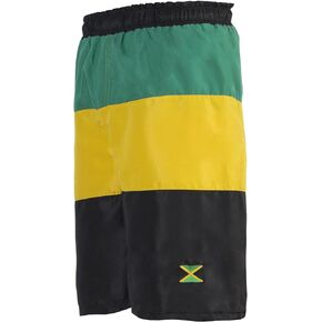 سراويل السباحة الرجالية من Reggae سراويل السباحة الرياضية الجامايكية برمودا سراويل الشاطئ in Kuwait