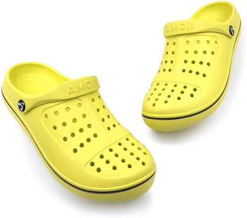 Amoji Unisex Clogs Garden Shoes Slip On Sandals CL8818 in Kuwait