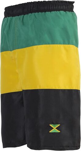 سراويل السباحة الرجالية من Reggae سراويل السباحة الرياضية الجامايكية برمودا سراويل الشاطئ in Kuwait