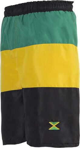 سراويل السباحة الرجالية من Reggae سراويل السباحة الرياضية الجامايكية برمودا سراويل الشاطئ in Kuwait